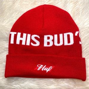 HUF x Budweiser This Bud’s For You Beanie